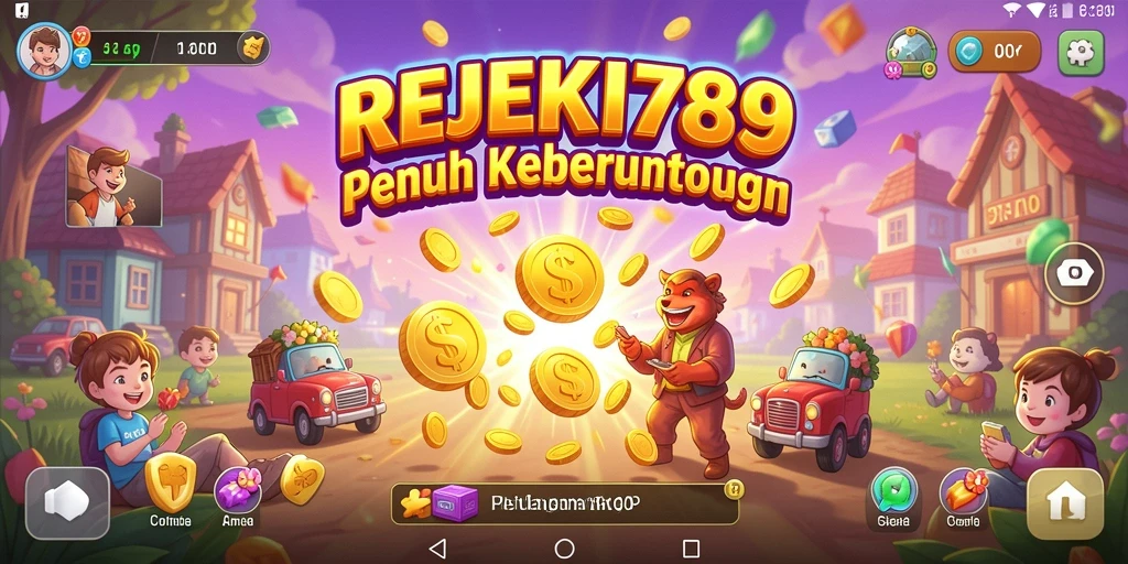 Tampilan menarik dari gameplay seru REJEKI789.