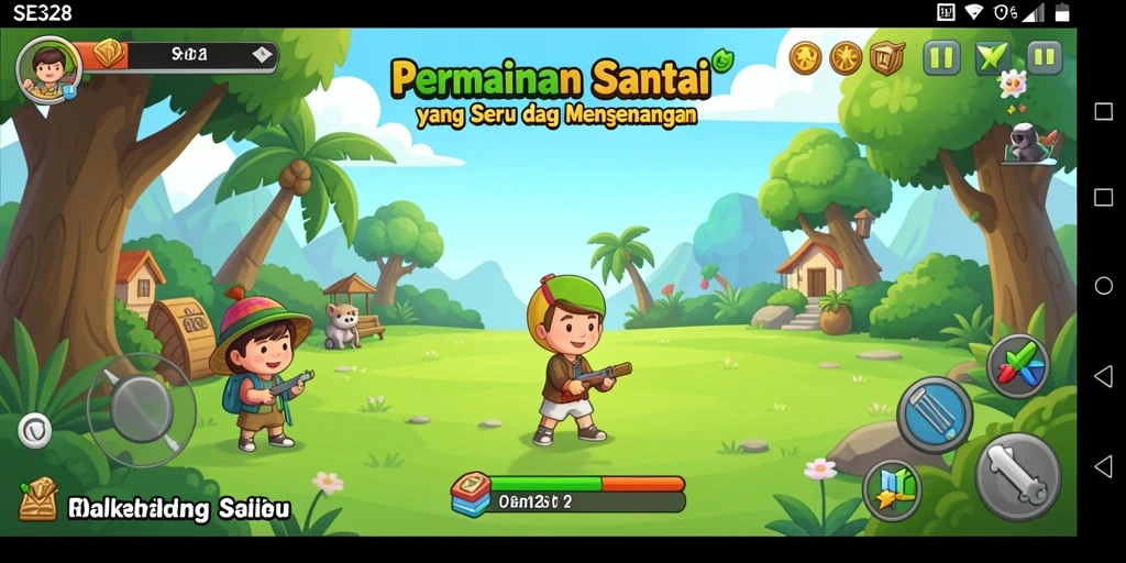 Tampilan gameplay SE328 yang menarik dan mengasyikkan.